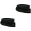 2Pcs Black Hook and Loop Roll Tape Self Adhesive Strong Stickiness Use 3
