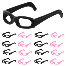150Pcs ABS Plastic Mini Doll Glasses Props for Dress Up and DIY Craft