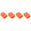 40Pcs Durable Orange Sponge Nail Files Block for Fingernail Grinding 6