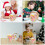 3Pcs Plastic Cookie Jars Large Clear Hexagon Candy Storage Canisters 8