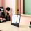 Black Tabletop Vanity Mirror Non Distortion Mirror for Home Use 6