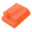 40Pcs Durable Orange Sponge Nail Files Block for Fingernail Grinding 3