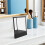 Black Tabletop Vanity Mirror Non Distortion Mirror for Home Use 7