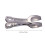 12Pcs Stainless Steel Windproof Bed Sheet Clips Silver Rust Resistant 3