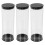 15Pcs Transparent Golf Ball Case Black PVC Anti-Scratch Storage 1
