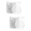 2Pcs Round Ceramic Baking Beans for DIY Baking and Oven Use 9