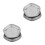 12Pcs Practical Silver Paint Mixing Trays for Artists and Hobbyists 10