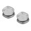 12Pcs Practical Silver Paint Mixing Trays for Artists and Hobbyists 6