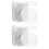2Pcs Round Ceramic Baking Beans for DIY Baking and Oven Use 7