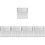 100Pièces Pinces Fixation Clips Accessoires Argentés 7