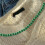 Green Durable Plastic Sequins for Hand Sewing Clothing Crafts 5