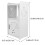 2Pcs Compact White Wood Nightstand for Small Home Decor and Storage 11