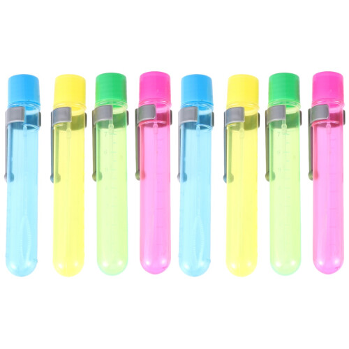8Pcs Colorful Pen Bubble Bars Lightweight Child Bubble Makers for Play 1