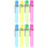 8Pcs Colorful Pen Bubble Bars Lightweight Child Bubble Makers for Play 5