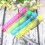 8Pcs Colorful Pen Bubble Bars Lightweight Child Bubble Makers for Play 9