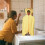 Infant Bathrobe Skin-Friendly Yellow Towel 4