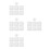 4Sets Foam Braiding Disk Assorted DIY Cord Weaving Board with Pins 9