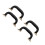 4Pcs Comfortable Grip -Like Purse Handles for Boxes and Luggage 7
