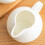 4Pcs White Ceramic Coffee Milk Jugs Small Creamers with Handle 4