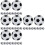 40Pcs Multi Hips Foosball Table Balls Lightweight Foosball Accessories 8