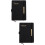 2Pcs Black PU Planner Notepad for Office Travel Daily Schedule Writing 9