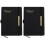 2Pcs Black PU Planner Notepad for Office Travel Daily Schedule Writing 4