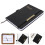 2Pcs Black PU Planner Notepad for Office Travel Daily Schedule Writing 10