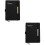 2Pcs Black PU Planner Notepad for Office Travel Daily Schedule Writing 8