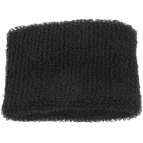 3Pcs Elastic Cotton Flute Sleeve Wind Instrument Protection Loop Black 1