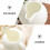 4Pcs White Ceramic Coffee Milk Jugs Small Creamers with Handle 7