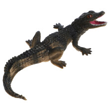 2Pcs Durable PVC Simulation Animal Figurines Coffee Color Small Models
