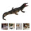2Pcs Durable PVC Simulation Animal Figurines Coffee Color Small Models 9