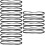 18Pcs Durable Plastic Fire Extinguisher Ring Replacement for Daily Use 9