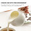 4Pcs White Ceramic Coffee Milk Jugs Small Creamers with Handle 6