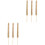 6Pcs Bamboo Mini Bird Whistle Instrument for Kids Creative Play Multi 4