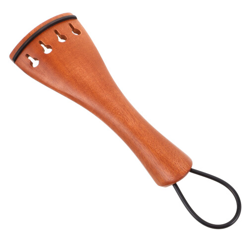 5Ensembles Accessoires Violon Bois Réglables Kit Cordes Marron Clair 1