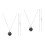 2Pcs Minimalist Urn Necklace Pendant for Dog Ash Keepsake 6