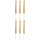 6Pcs Bamboo Mini Bird Whistle Instrument for Kids Creative Play Multi 6