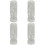 4Pcs Stone Pestle Multi-Use Garlic Grinder Kitchen Tool 4