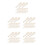 250Pcs Durable Beige Lipstick Brush Heads Soft Flocking Makeup Tips 10