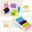 30St Sponskoppen Set Kleurmix Schuim Nail Art Tool 4