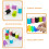 30St Sponskoppen Set Kleurmix Schuim Nail Art Tool 5