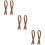 6Pcs Brown Thick Bag Handle Replacement Strap for Tote Bags 9