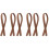 6Pcs Brown Thick Bag Handle Replacement Strap for Tote Bags 4