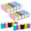 30St Sponskoppen Set Kleurmix Schuim Nail Art Tool 7