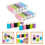 30St Sponskoppen Set Kleurmix Schuim Nail Art Tool 8