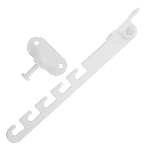 2Sets Wit Carbonstaal Raamveiligheidsstopper Voor Verticale Ramen 2