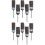 10Pièces Rouleaux Abrasif Pour De Métaux Et Bois 6