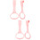 2Paren Roze Baby Bed Handvatten PP En Duurzaam 9