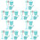 12Sets Realistisch Tuingereedschap Mini Modellen ABS Plastic Decor 6